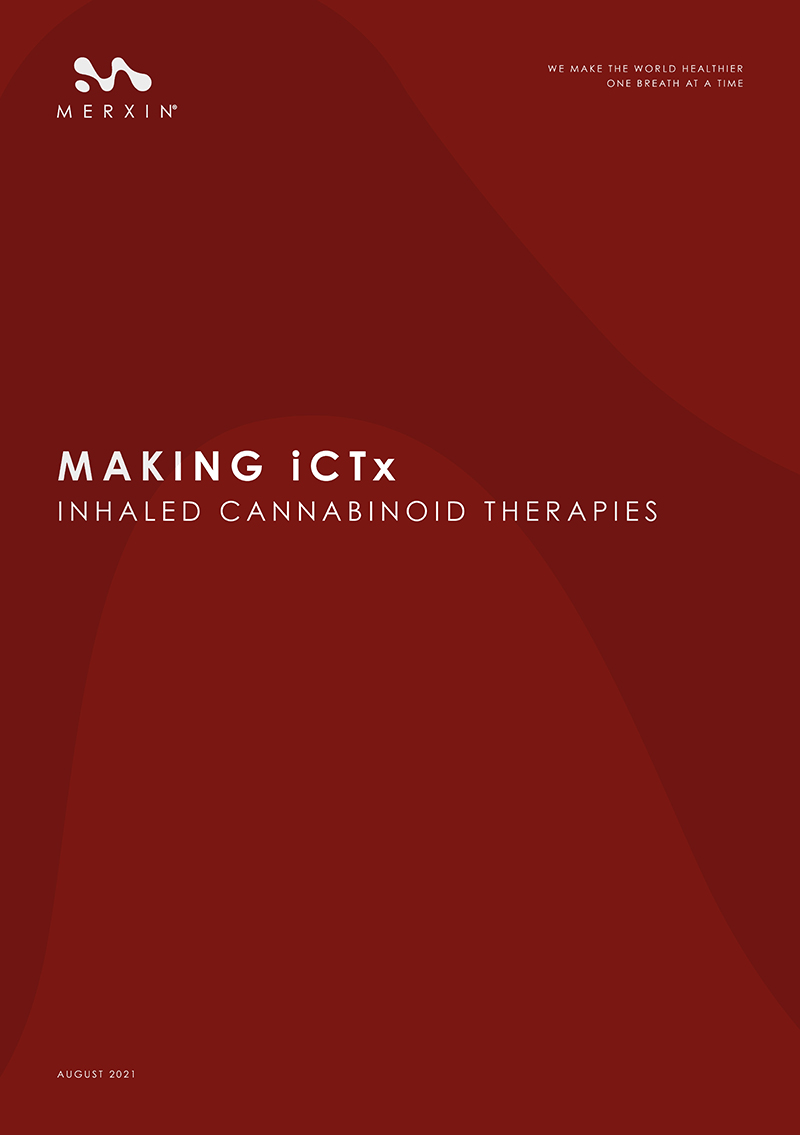 Making iCTx Inhaled Cannabinoid Therapies