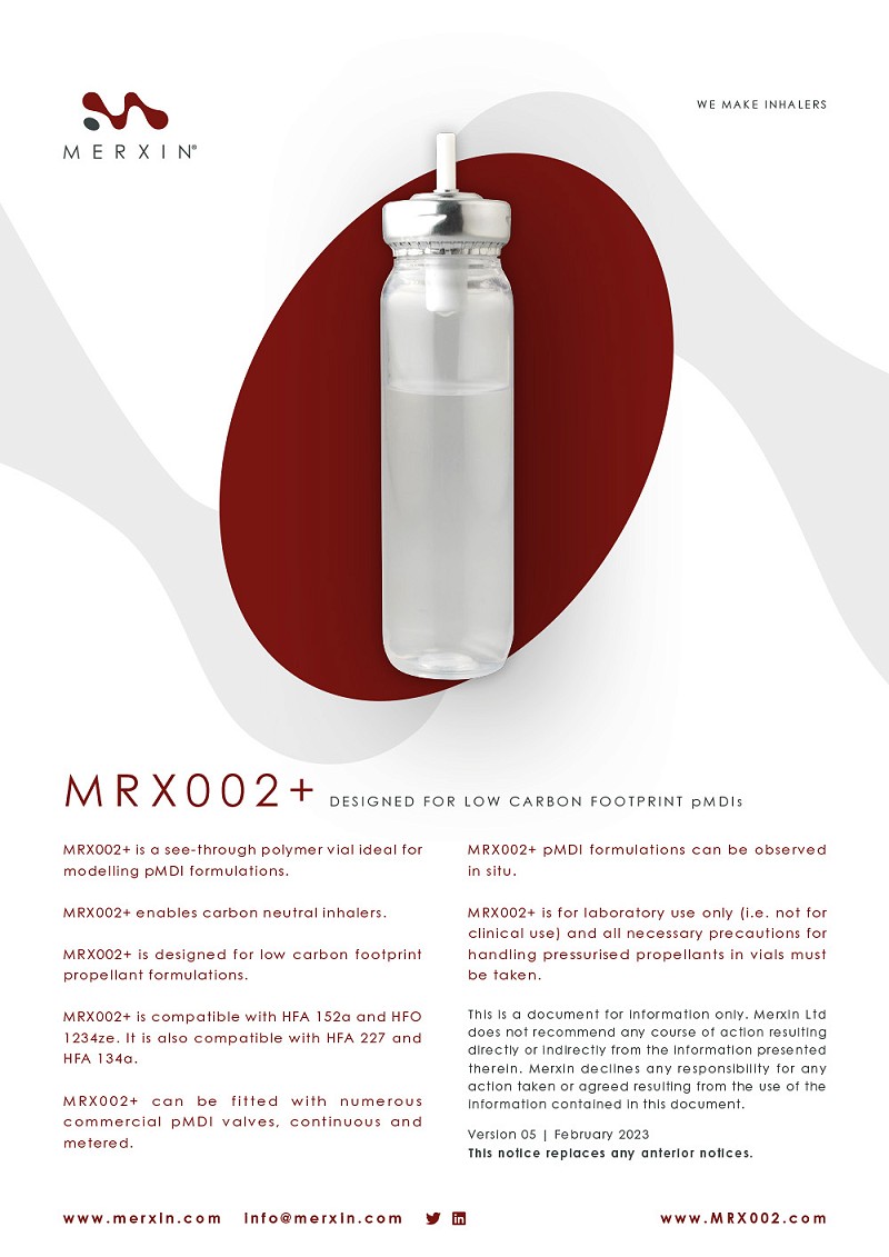 MRX002+ Brochure