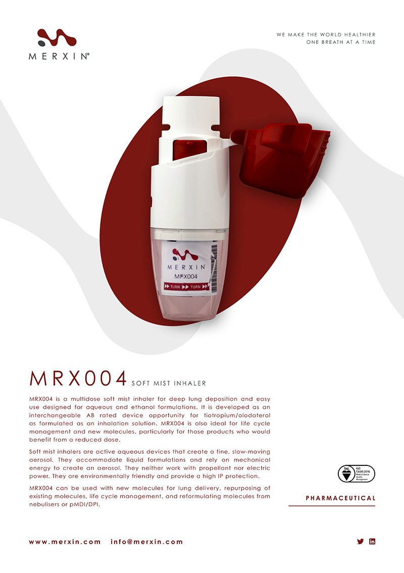 MRX004 Brochure